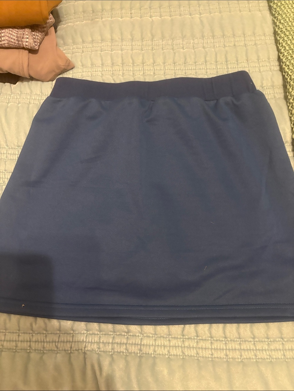 Classic Blue A-Line Women’s Skirt